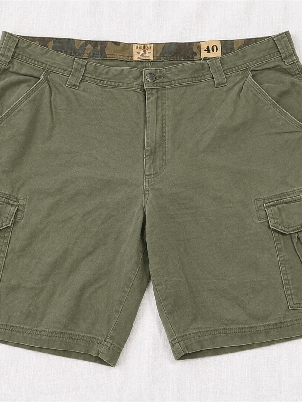 RedHead Olive Green Cargo Shorts Men’s Size 40